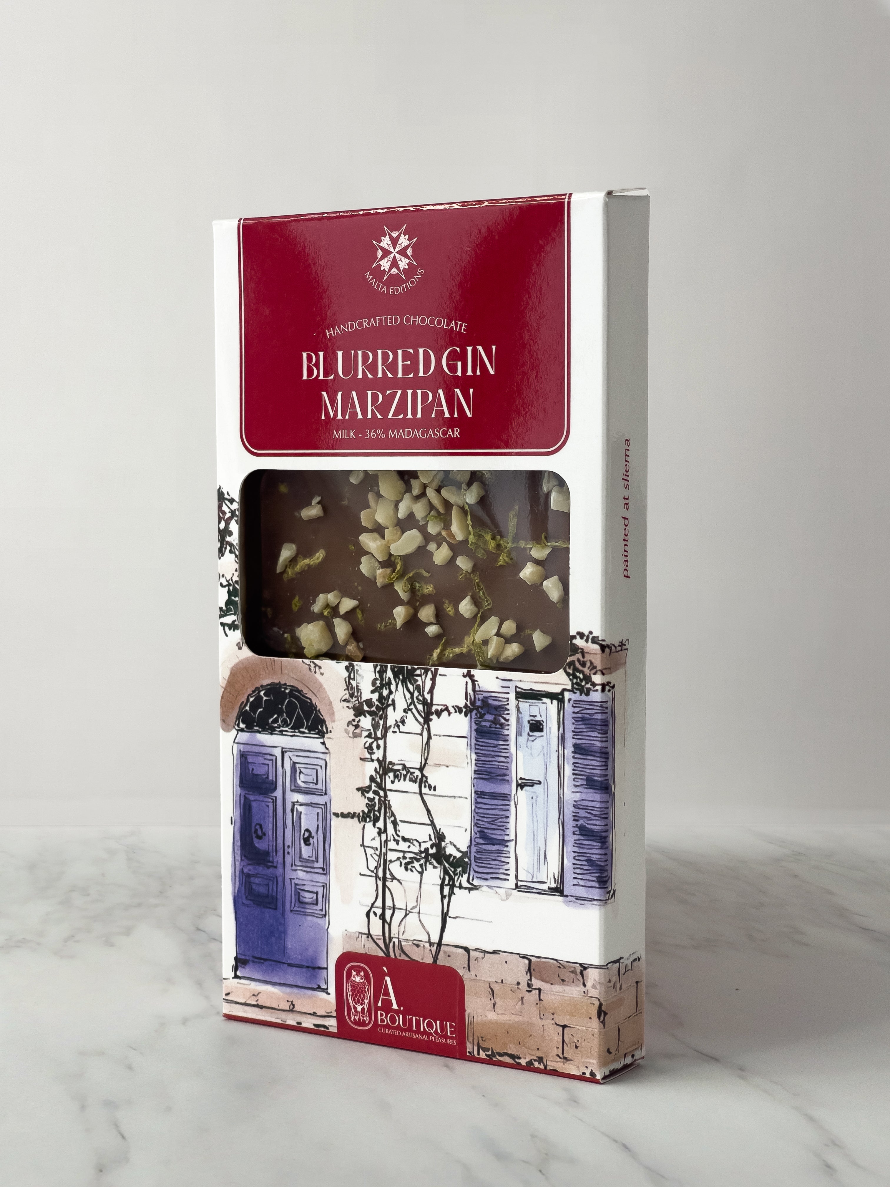 BLURRED GIN MARZIPAN