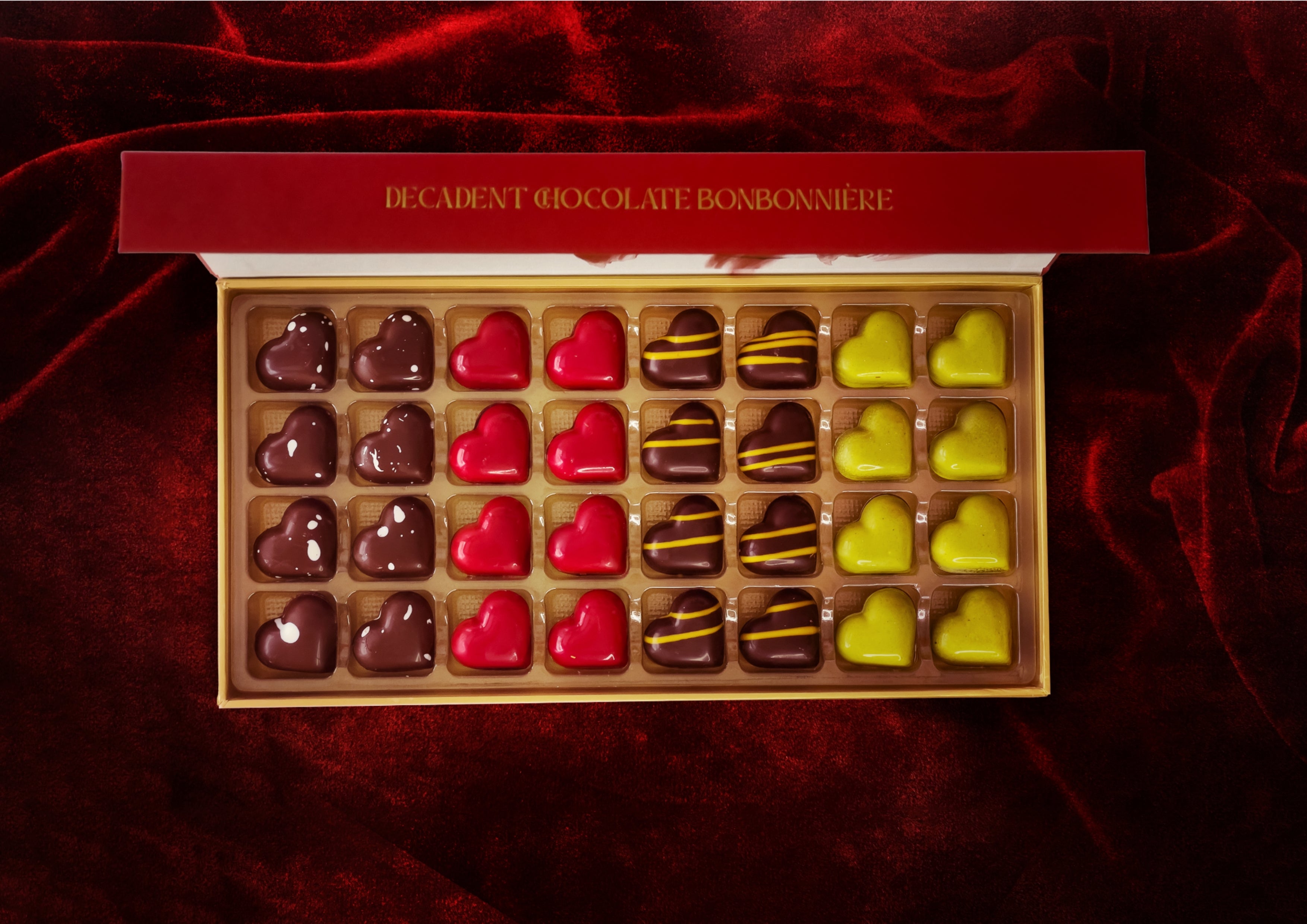 DECADENT MINI HEARTS - 32