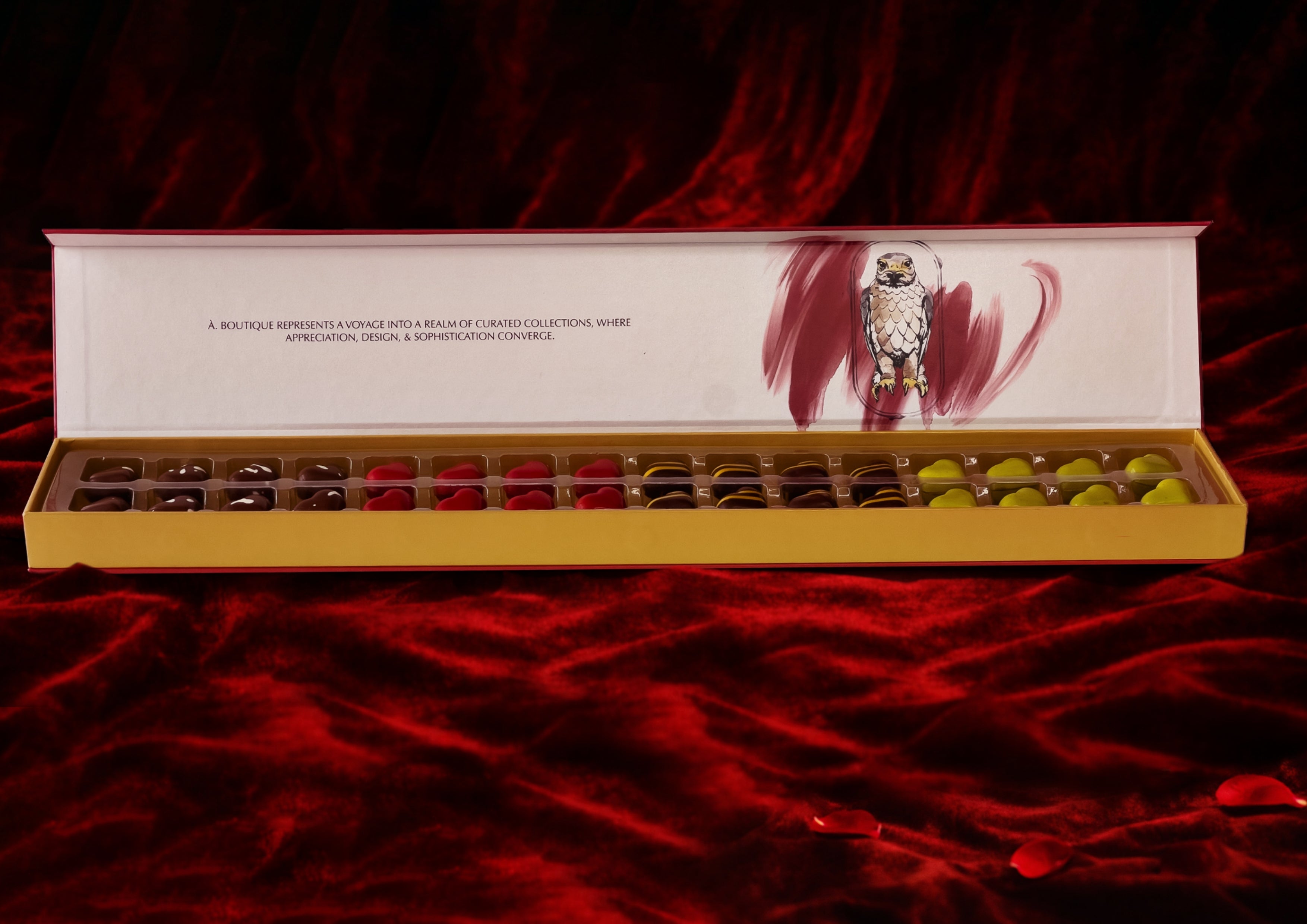 DECADENT LONG MINI HEARTS - 32